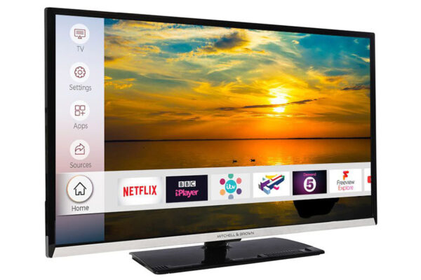 Mitchell and Brown JB-24SM1811 24inch SMART LED HD Ready Freeview PLAY WiFi